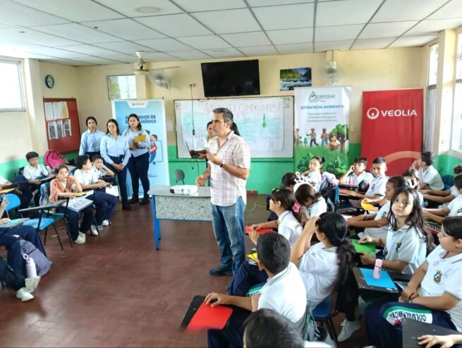 Como aliados de Corpocesar, jóvenes de Aguachica le hablan al futuro ambiental