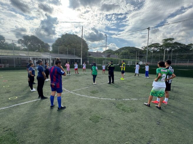 La Policía Metropolitana de Valledupar fortalece el bienestar emocional de jóvenes a través del deporte