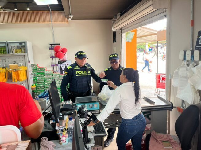 A través de campañas de seguridad y autoprotección, Policía intensifica presencia activa en Bosconia