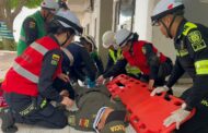 Policía Cesar fortalece capacidades de respuesta en simulacro de emergencias