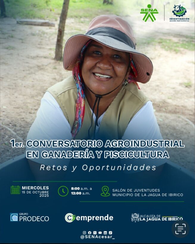 En La Jagua de Ibirico, se realizará Primer Conversatorio Agroindustrial en Ganadería y Piscicultura