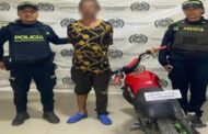 Policía capturó a un hombre por hurto de motocicleta en Bosconia