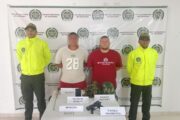 Capturados por porte ilegal de armas en La Jagua de Ibirico