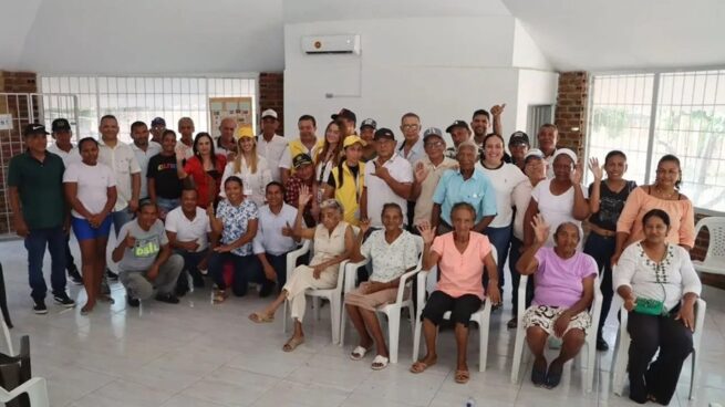 Víctimas del corregimiento Los Venados, en Valledupar, celebran la protocolización de su plan de reparación