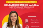 Comfacesar realizará Feria de Empleo y jornada de salud este viernes en La Loma