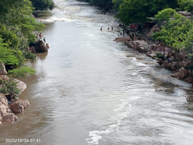 Refuerzan monitoreo preventivo por incremento del caudal del río Guatapurí