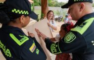 Policía del Cesar promueve los derechos y deberes de los niños en San Alberto, Cesar