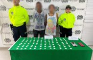 Capturadas dos personas quienes estarían al servicio del Clan del Golfo, dedicadas al microtráfico en Bosconia