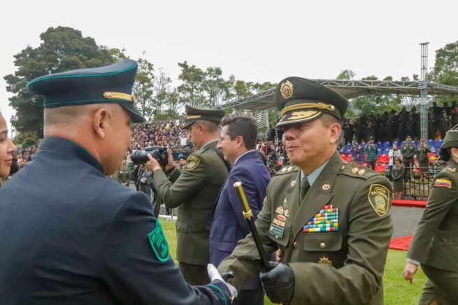 Brigadier general William Oswaldo Rincón Zambrano, nuevo director de la institución de la Policía