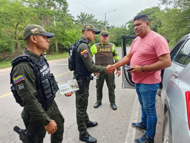 Policía Metropolitana de Valledupar reporta balance pasivo en puente festivo