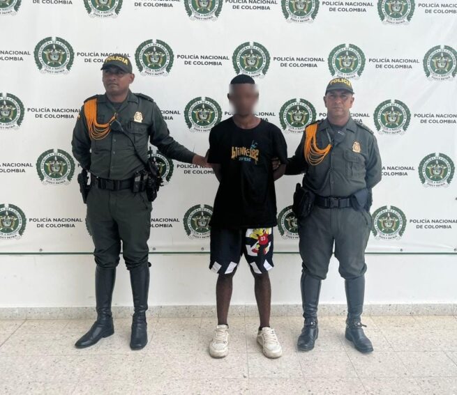 Policía Metropolitana capturó a hombre por presunto caso de abigeato en zona rural de Valledupar
