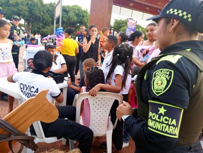Policía Nacional refuerza acciones preventivas para una Navidad segura en Valledupar