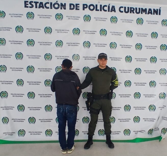 Capturado en Curumaní hombre con orden judicial vigente por hurto agravado