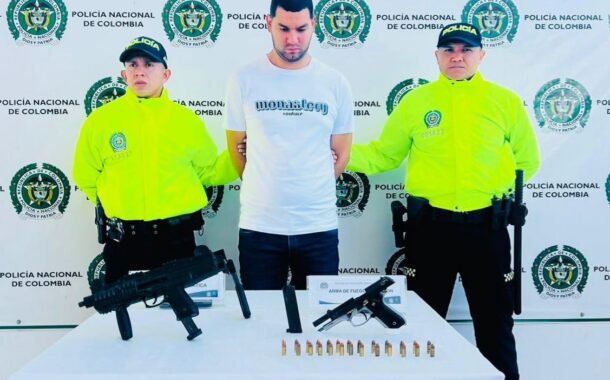 Capturado en Manaure, Cesar, “Farruko” con armas de fuego y municiones ilegales