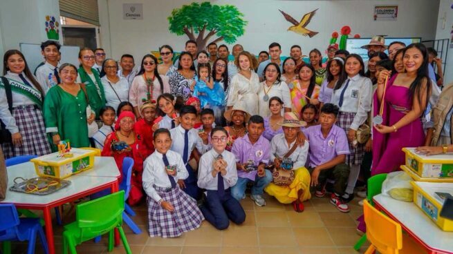 Uribia estrena laboratorio de robótica y se consolida como referente científico en La Guajira