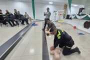 62 funcionarios en Valledupar, capacitados en atención de emergencias y primeros auxilios