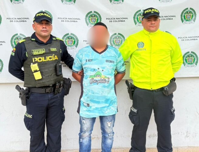 Capturado en Aguachica un hombre requerido por homicidio agravado en Bolívar