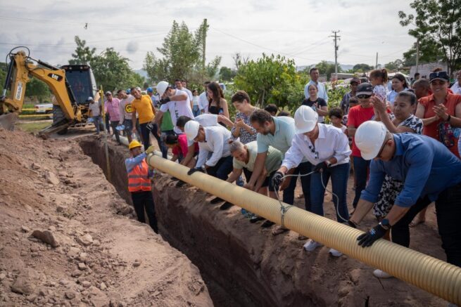 Llega alcantarillado sanitario a barrio de El Copey, Cesar