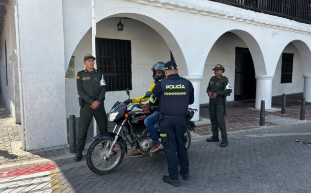 Refuerzan seguridad turística en la Plaza Alfonso López