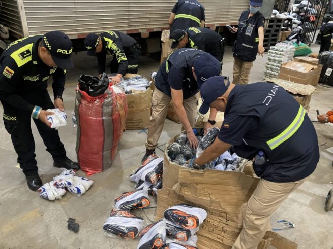 Dian inició operativo contra el contrabando en 13 ciudades de Colombia, entre ella, Valledupar