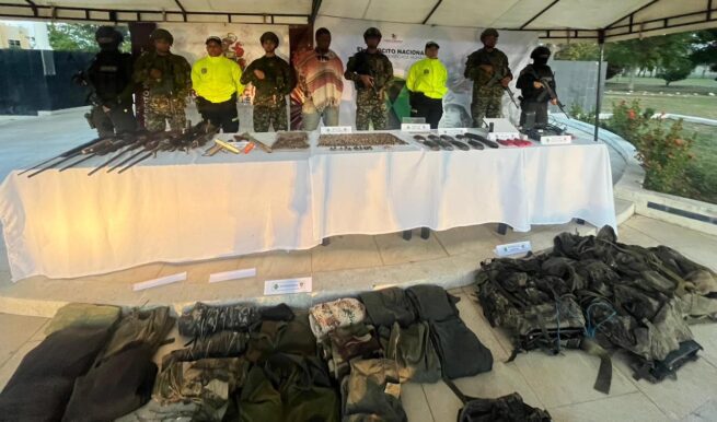 Afectan a la subestructura del Clan del Golfo – Frente Francisco José Morelo Peñate; 2 capturados