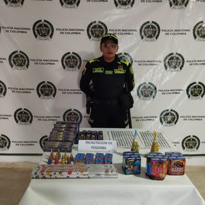 Incautada pólvora ilegal en La Jagua de Ibirico, Cesar