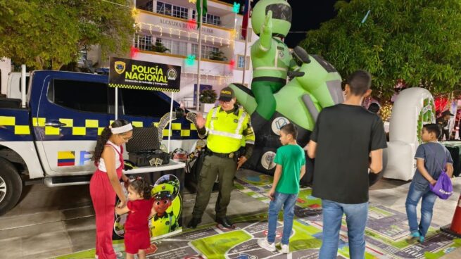 ¡Una Navidad con propósito! Campaña de la Policía para prevenir actos delictivos en Valledupar