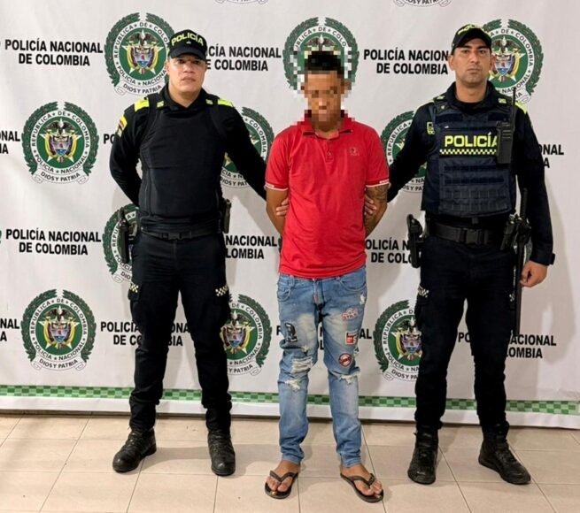 Capturado joven en Valledupar, requerido por concierto para delinquir y hurto agravado