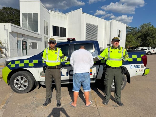 En vías del Cesar, capturado requerido por homicidio y porte ilegal de armas