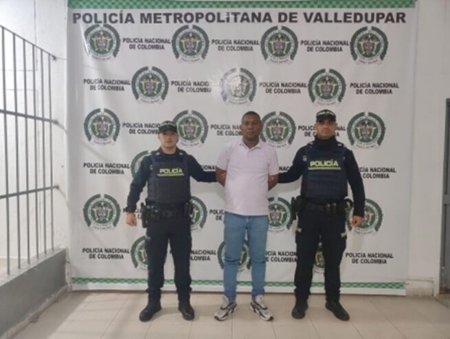Capturado por homicidio en grado de tentativa y por porte de armas de fuego