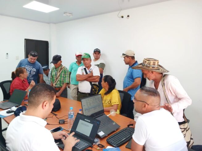 URT radica demanda de restitución colectiva en favor de campesinos de la parcelación ‘El Caimán’, en Cesar