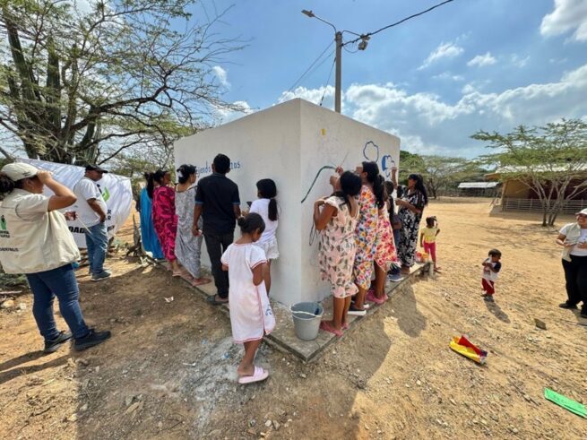 En la comunidad Los Cabritos de Riohacha, fortalecen el tejido comunitario y cultural