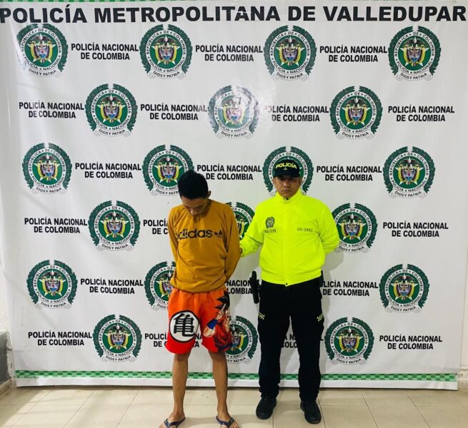 Lo capturaron en Valledupar por violencia intrafamiliar agravada