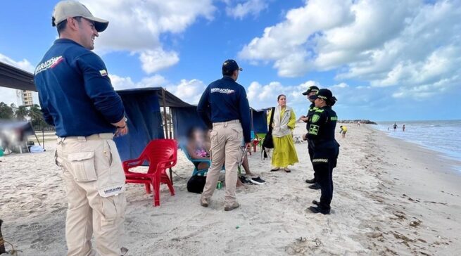 Refuerzan acciones de protección de la niñez durante temporada turística en La Guajira