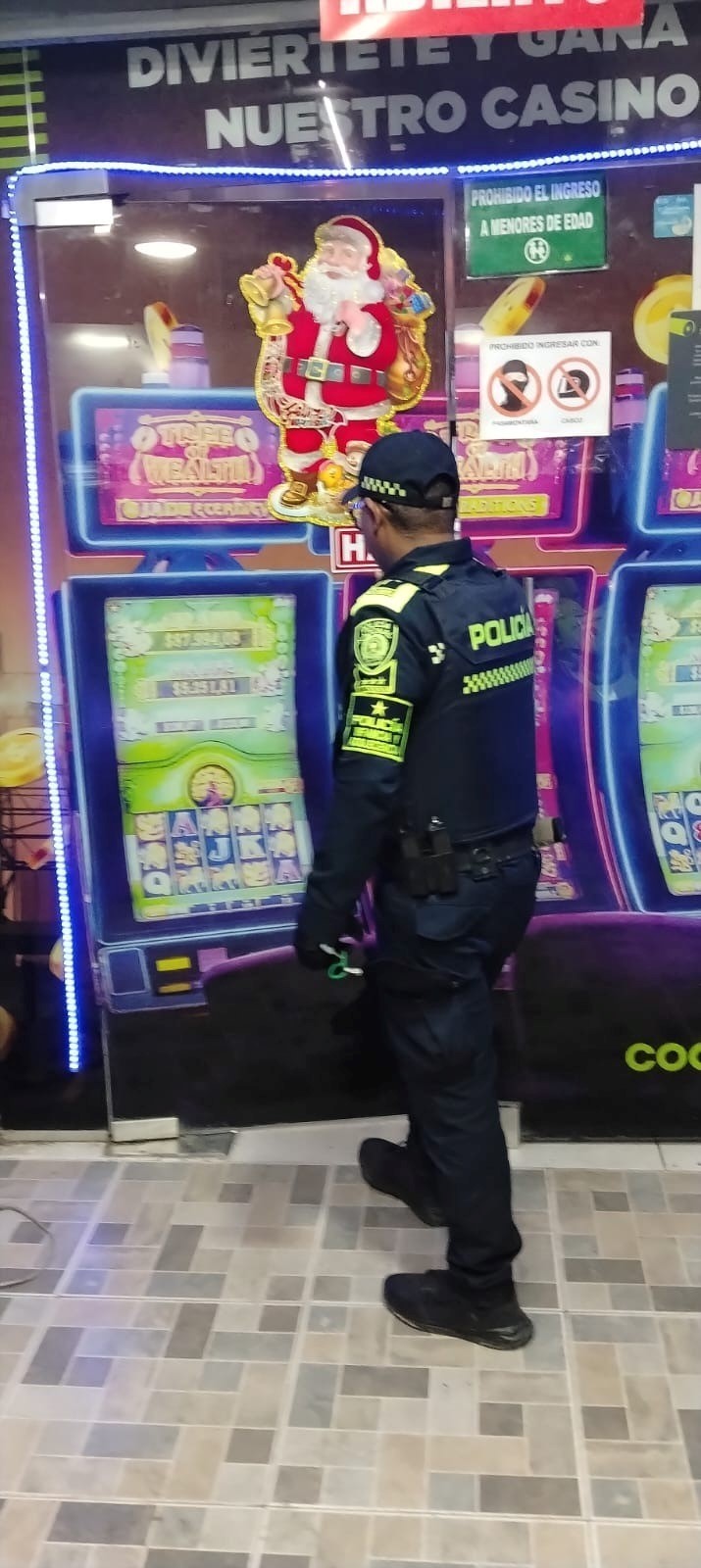 Operativo de prevención en casinos para proteger a niños, niñas y adolescentes en Bosconia