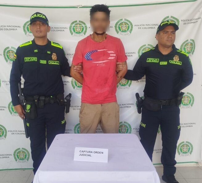 En Chiriguaná cayó hombre por concierto para delinquir y porte de arma