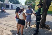 Metropolitana de Valledupar fortalece acciones preventivas mediante entrega de volantes de autoprotección