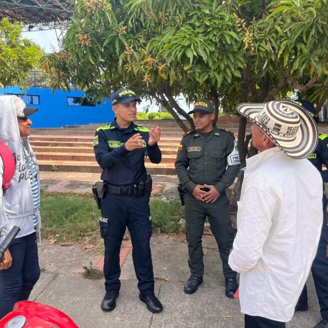 Policía busca prevenir las lesiones personales en Cesar