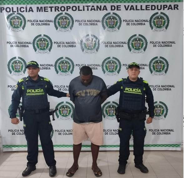 Presunto homicida, capturado en Valledupar