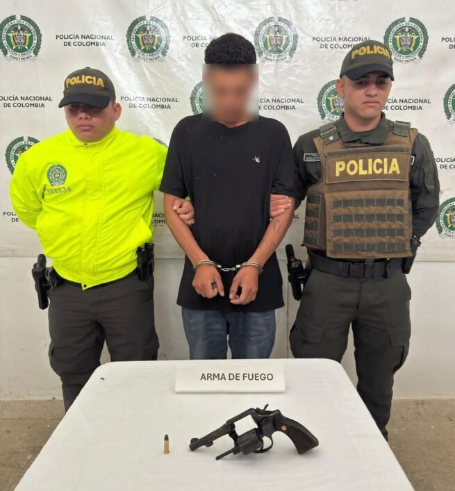 Capturado en flagrancia integrante del Clan del Golfo en Gamarra, Cesar