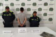 Capturado sujeto que portaba 700 gramos de marihuana