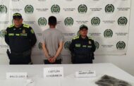 Capturado sujeto que portaba 700 gramos de marihuana
