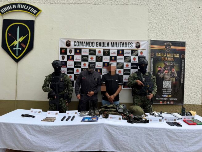En La Guajira, capturado cabecilla de las Autodefensas Conquistadoras de la Sierra Nevada