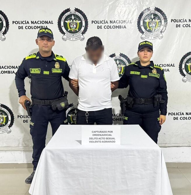 Por delito sexual, capturado hombre en Becerril, Cesar