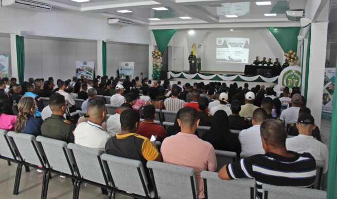Más seguridad, inversión y gestión social: Policía Cesar rindió vigencia 2025