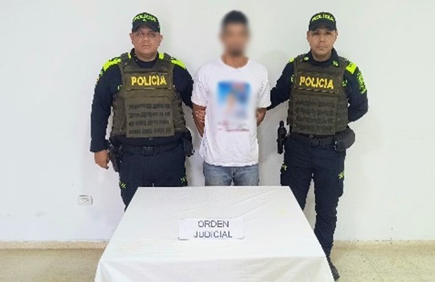 Presunto homicida, capturado en La Jagua de Ibirico, Cesar