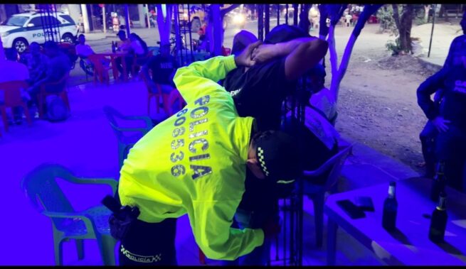 77 capturados y 12 armas incautadas, en la última semana en Cesar