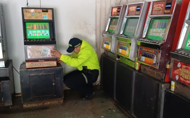 Aprehenden 10 máquinas tragamonedas en Valledupar