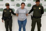 Mujer capturada deberá pagar condena por concierto para delinquir