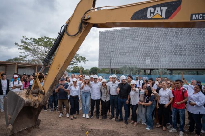 Inician construcción de morgue y coliseo multifuncional en Aguachica, y patinódromo en Pailitas